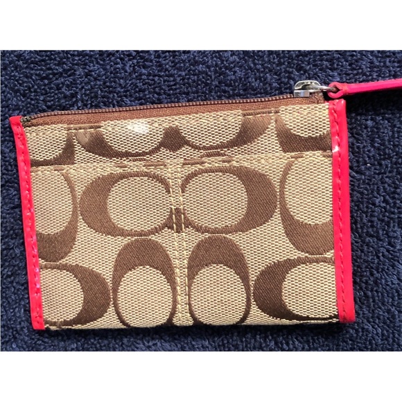 Pre-owned Coach - Hamptons Weekend Signature Color Block Medium Tote Set - Picture 15 of 16